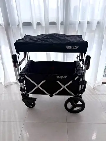 Passenger stroller wagon foldable for kids
