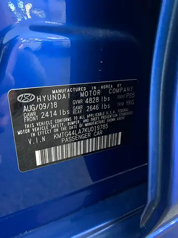 2019 Genesis G70 — миниатюра 12