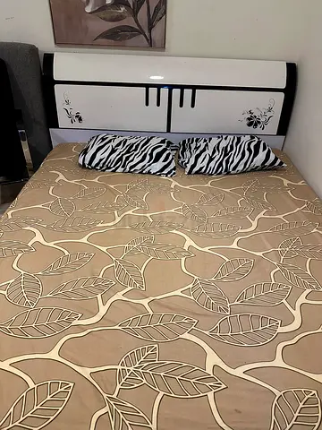 Bed frame and matress