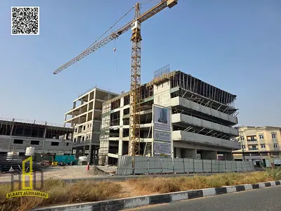 🔥 أرض سكني تجاري للبيع في الياسمين عجمان | 10,000 قدم | أرضي + 10 | شارع عام مباشر