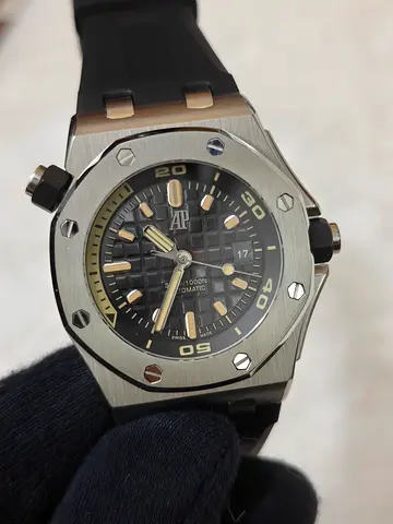 Men watch
