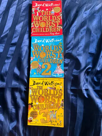 The World's Worst Children (Books 1-3) by David Walliams - Set of 3