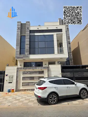 Villa for rent in Al Zahia, Ajman | 5 master bedrooms | Directly on Sheikh Mohammed Bin Zayed Road | AED 110,000