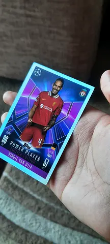LIMITED EDITION Virgil Van Dijk football card
