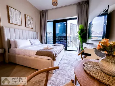 Modern Fully Furnished Studio | Balcony | Prime Location Azizi Riviera 46, Meydan.