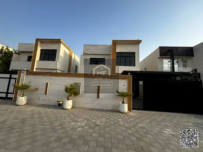🔥 Super Deluxe Villa for Sale in Al Helio 2, Ajman | Stone Facade & Water Feature