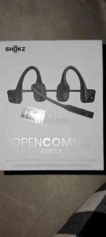 Shokz OpenComm 2 Bone Conduction Bluetooth Headset — Brand Boxed