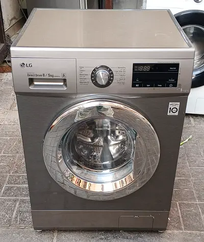 LG Front Load Washing Machine 8kg wash 5 kg dryer Direct Drive - Good Working Condition fre home del
