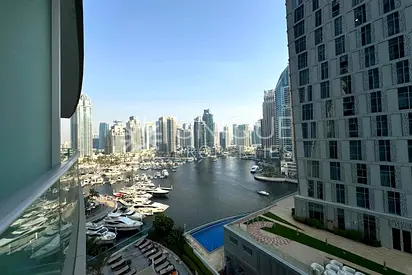 Elegant 1BR | Breathtaking Marina Views | High Floor