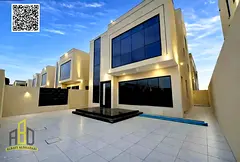 Villa for sale, registration fees included, near shops and Al Safir Market. Freehold ownership for a