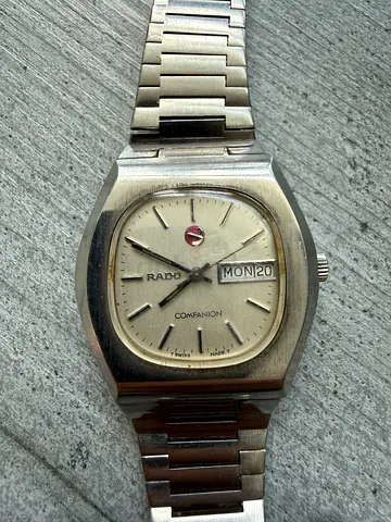 Vintage Rado Companion Automatic Day-Date – Original 1970s Swiss Watch