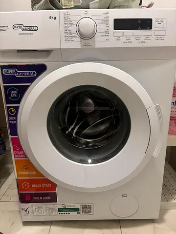 Less than 1 year old. 6kg Front Load Washing Machine - perfect Working Condition