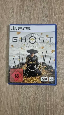Ghost of Tsushima (PS5) - Physical Game Disc and black myth