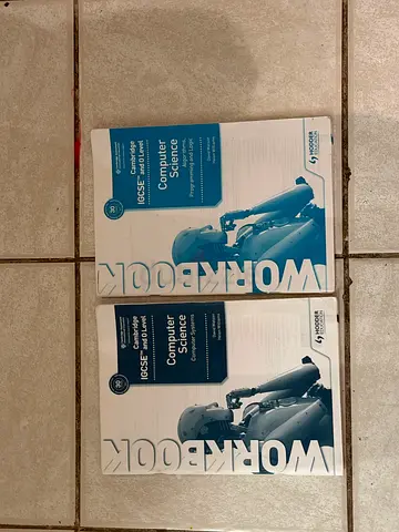 Cambridge IGCSE Computer Science Workbooks (2 books) - Algorithms & Systems