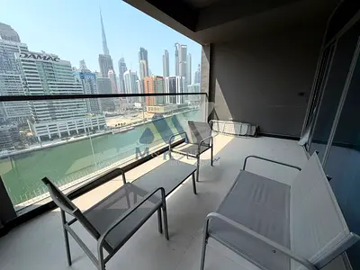 1BR Apartment | Burj & Canal View | Furnished