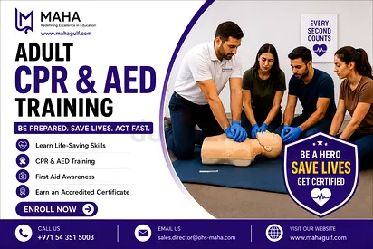 ADULT FIRST AID TRAINING IN DUBAI, UAE