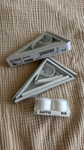 IKEA BEYDLIG/RAFFIG Hinge and Covers - New in Box