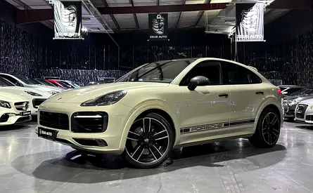 2023 Porsche Cayenne GTS Coupe | GCC | Cashmere Beige Metallic Exterior | Well Maintained