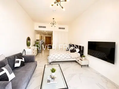 Spacious Studio | Furnished | Burj Khalifa View