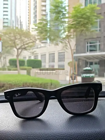 Ray-Ban Meta Gen 1  wayfarer-style black sunglasses (used)
