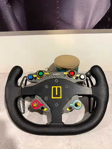 Sim racing wheel wireless for simucube