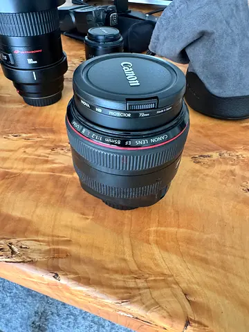 Canon EF 85mm f/1.2L II USM Portrait Lens - barely used