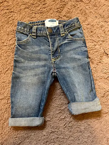 Old Navy denim jeans for 6-12 months