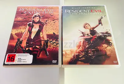 2 Resident Evil DVD’s