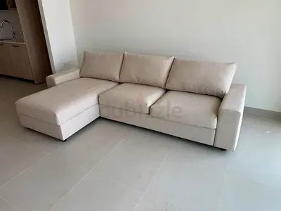 Ikea Vimle L shape sofa bed with mattress