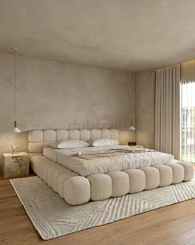 Stylish cozy 180*200 king size bubble bed