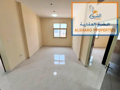Two bedrooms and a living room - first occupancy - balcony - central air conditioning - easy access to Dubai and Sharjah - 2 bathrooms, master bedroom