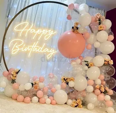 Balloons decorations services Available