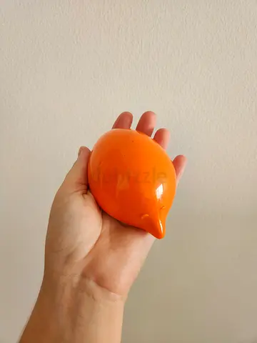 Original Alessi "Dozi" Magnetic Hedgehog Paperclip Holder (Orange - Designed by Mika H.J. Kim)