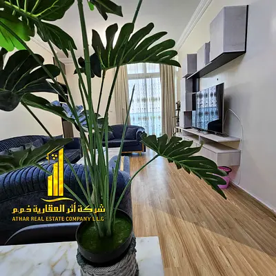 The most luxurious two-bedroom apartment, with sea view balcony, including all services, with a gym, swimming pool, and private parking