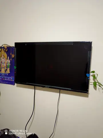 30 inch Wall-Mounted Flat Panel TV - Good Working Condition