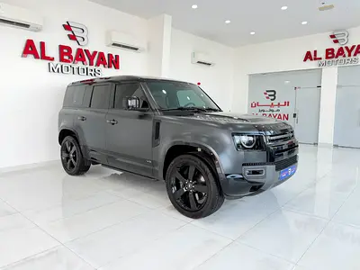 لاند روفر ديفندر P525 V8 carpathian edition رمادي / زعفراني 2023 (وارد بريطانيا كلين )