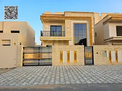 Luxury villa in Al-Haliyo 2 | High-end design and finishing, spacious two floors and a roof terrace,