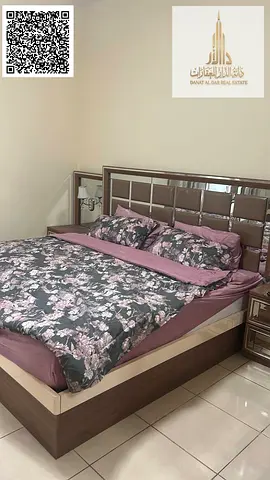 شقة مفروشة بالكامل غرفة وصالة و2 حمام للإيجار السنوي في أبراج الأورينت عجمان