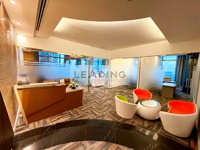 Upgraded office| Canal & Burj Khalifa view | Multiple cheques