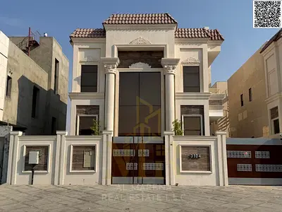 ** فرصة استثنائية! فيلا فاخرة للبيع في الباهية – عجمان  طابقين وروف (شاملة رسوم التسجيل والتمليك ) تملك حر