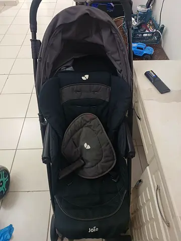 Joie black stroller - used, good condition and tricycle