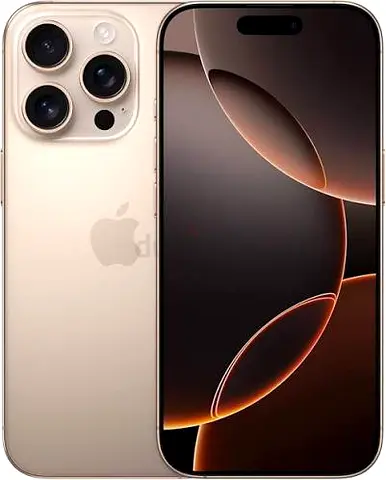 Refurbished Apple iPhone 16 Pro - 128GB, Gold (Excellent Condition)