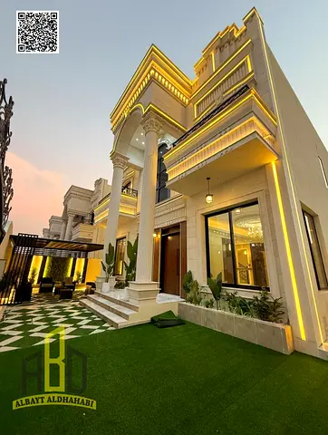 فيلا للبيع تصميم كلاسيــك شامل رسوم التسجيل والتملك جوار كافه الخدمات وتملك حر لكافه الجنسيات
