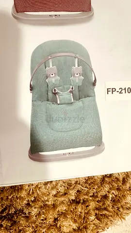 Winston Baby Bouncer with Removable Toys & Music - Mint Green