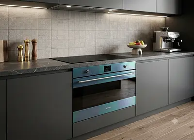 Smeg 90cm Built-in Electric Oven & Matching Ceramic Hob Set | Premium Italian Design