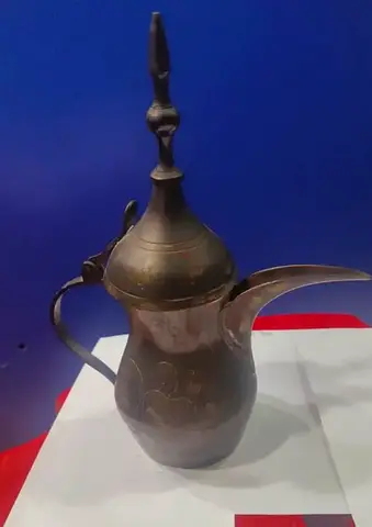 Brass Dallah coffee pot-18cm height