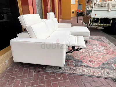 West Elm Electric Recycliner L Shape Sofa