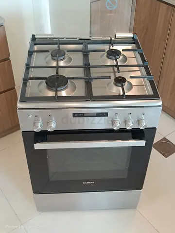 SIEMENS Brand Latest New Model Full Gas 4 Burner Cooker Range Size 60 X 60cm