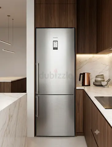 Siemens iQ700 Premium Bottom-Freezer Refrigerator – German Engineering | Modern Design