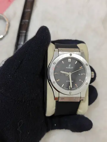 Men watch